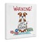 Stupell Industries Funny Can't Hold Licker Dog Canvas Wall Art Design by Deb Strain